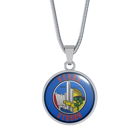 Image of Vegas Strong Pendant Necklace