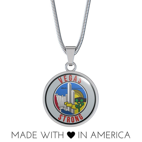 Image of Vegas Strong Pendant Necklace