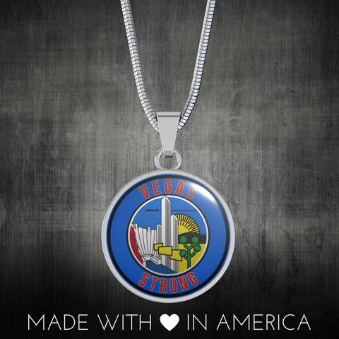 Image of Vegas Strong Pendant Necklace