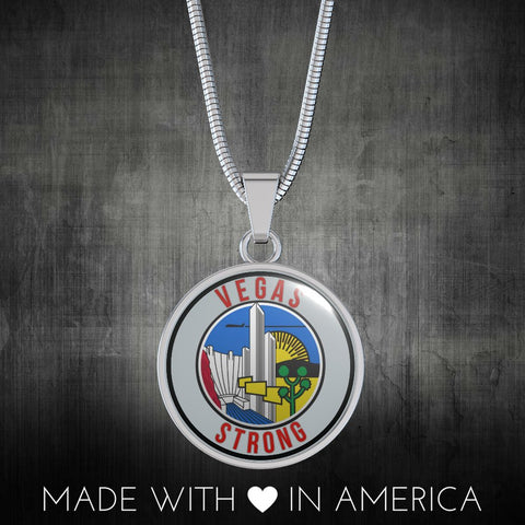 Image of Vegas Strong Pendant Necklace