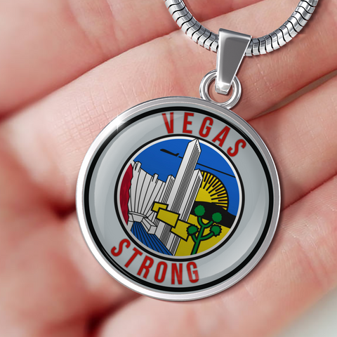Image of Vegas Strong Pendant Necklace