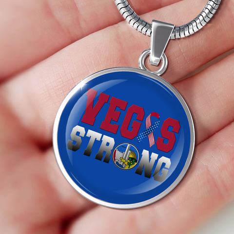 Image of Vegas Strong Pendant Necklace