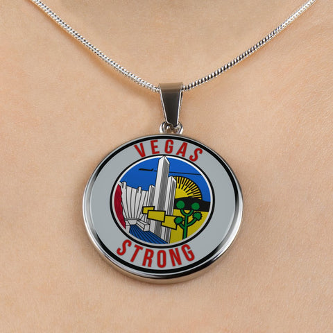 Image of Vegas Strong Pendant Necklace