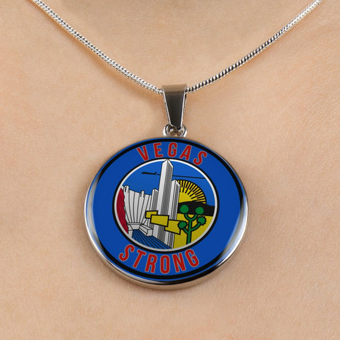 Image of Vegas Strong Pendant Necklace