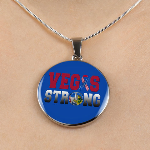Image of Vegas Strong Pendant Necklace