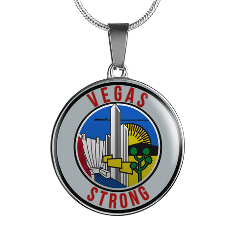 Image of Vegas Strong Pendant Necklace