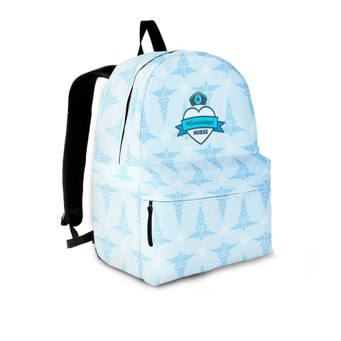 Image of Mississippi Nurse Backpack Blue
