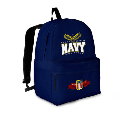 Image of Navy Backpack