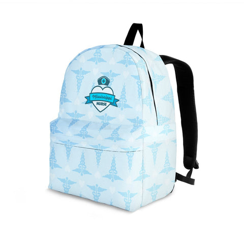 Image of Mississippi Nurse Backpack Blue