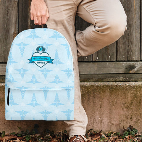 Image of Mississippi Nurse Backpack Blue