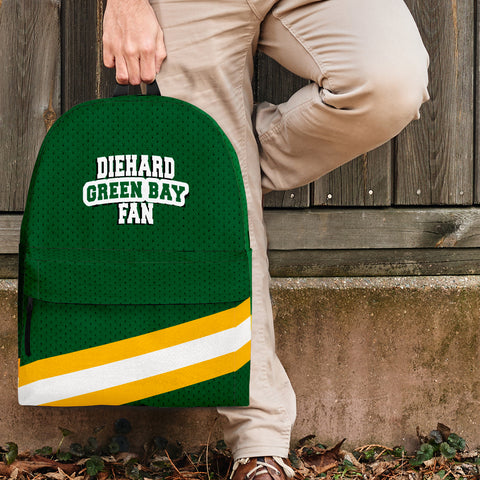 Image of Diehard Green Bay Fan Sports Backpack