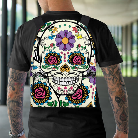 Image of Violet Sugar Skull Backpack