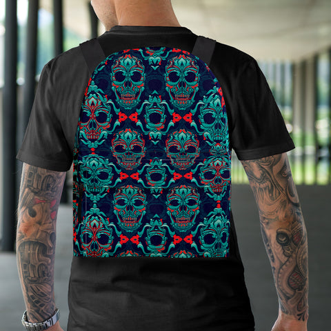 Image of Ornamental Sugar Skull Backpack
