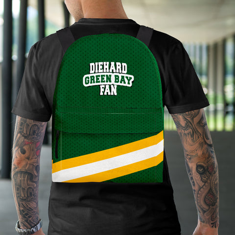 Image of Diehard Green Bay Fan Sports Backpack