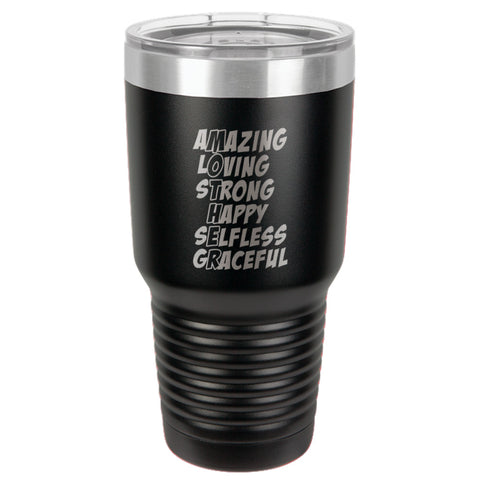 Image of Mother Words Stainless Steel Tumbler