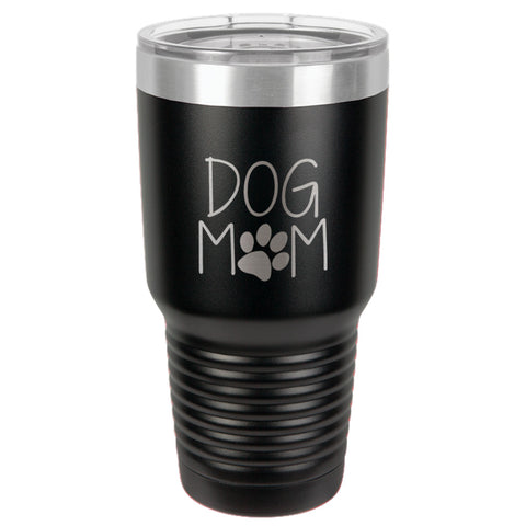 Image of Dog Mom Stainless Steel Tumbler