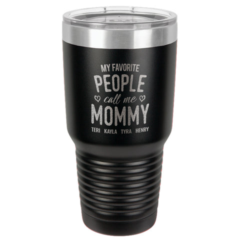 Image of Favorite People Personalized Stainless Steel Tumbler