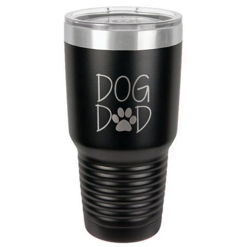 Image of Dog Dad Stainless Steel Tumbler