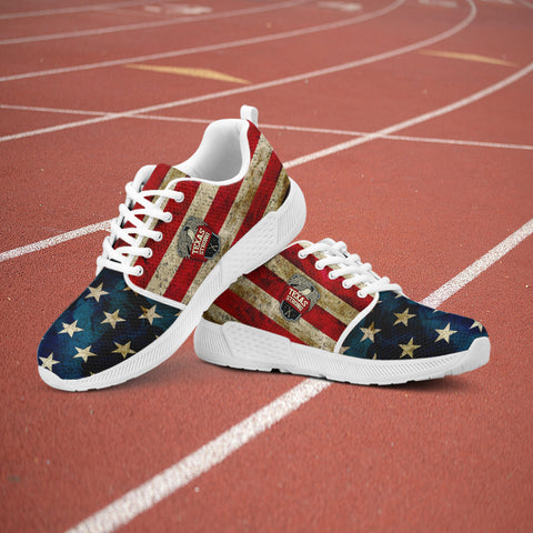 Image of Texas Strong Athletic Sneakers White