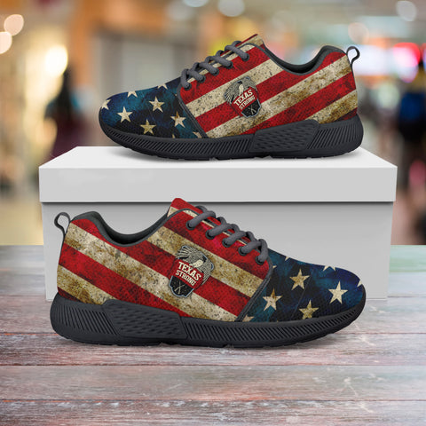 Image of Texas Strong Athletic Sneakers Black