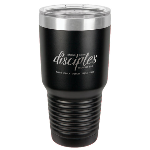 Image of Raising Disciples Personalized Stainless Steel Tumbler