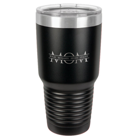 Image of Mom Personalized Stainless Steel Tumbler