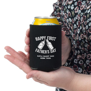 First Fathers Day Personalized Can Wrap
