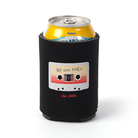 Image of My Dad Rocks Personalized Can Wrap