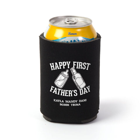 Image of First Fathers Day Personalized Can Wrap