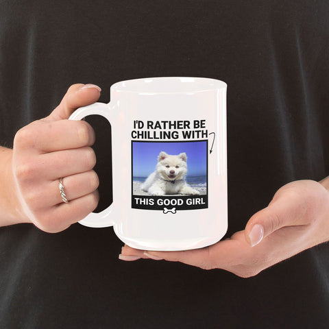 Image of I'd Rather Be Chilling Personalized 15oz Ceramic Mug