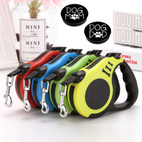 Image of Retractable Dog Leash Phone Grips Bundle