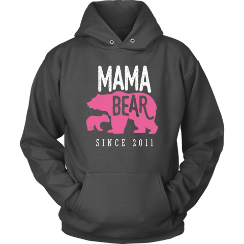 Image of Mama Bear Since 2011 Hoodie Sweatshirt