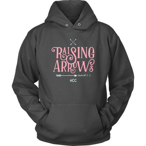 Image of Raising Arrows Unisex Hoodie Sweatshirt