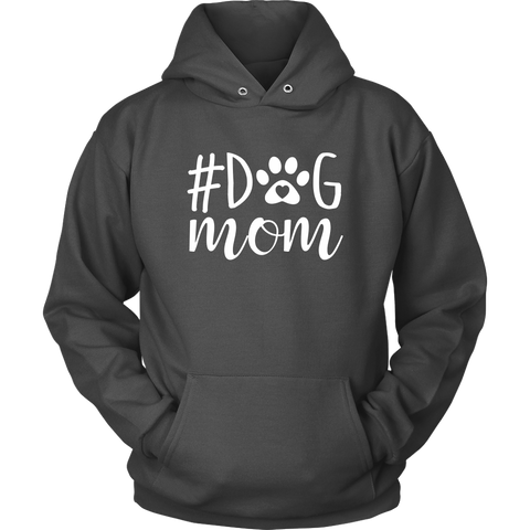 Image of Hashtag Dog Mom Hoodie Sweatshirt