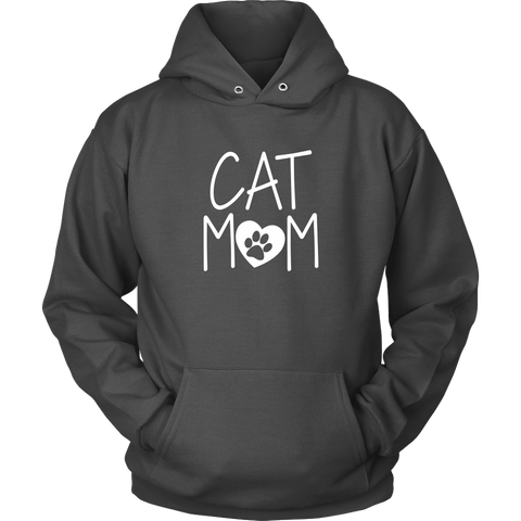 Image of Cat Mom Hoodie Sweatshirt
