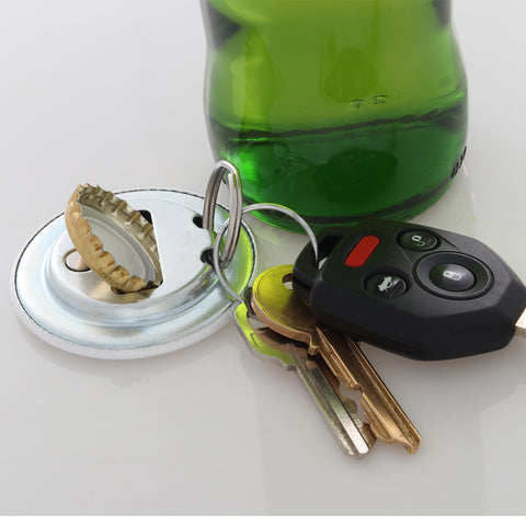 Image of Cat Mom Magnetic Bottle Opener Keychain
