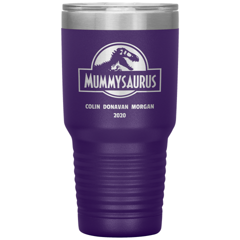 Image of Mummysaurus Personalized Tumbler