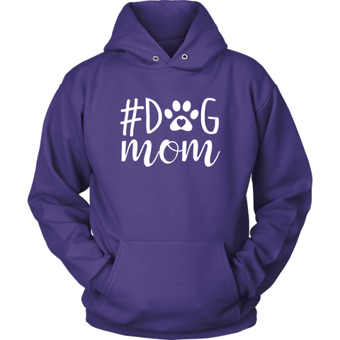 Image of Hashtag Dog Mom Hoodie Sweatshirt