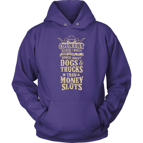 Image of Country Unisex Hoodie Sweatshirt