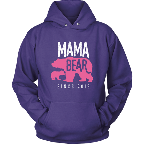Image of Mama Bear Since 2019 Hoodie Sweatshirt