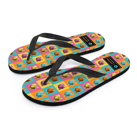 Image of Bulldogs Flip-Flops
