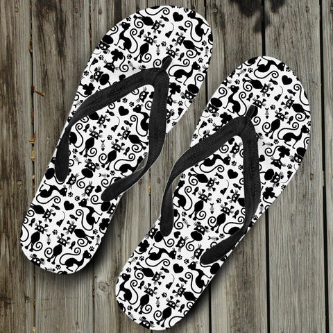 Image of Cats Flip Flops White
