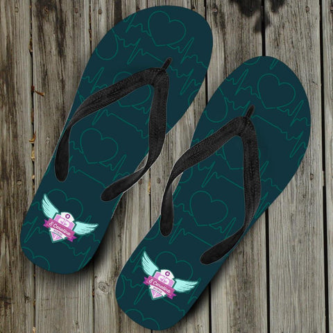 Image of South Carolina Nurse Flip Flops