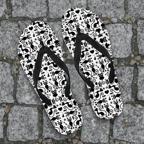 Image of Cats Flip Flops White