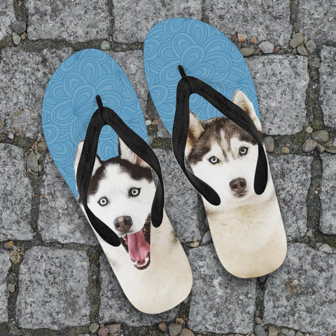 Image of Husky Flip Flops