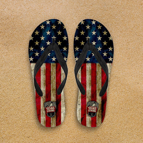 Image of Texas Strong Flip-Flops
