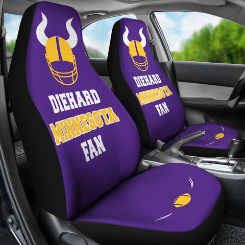 Image of Diehard Minnesota Fan Sports Universal Car Seat Covers
