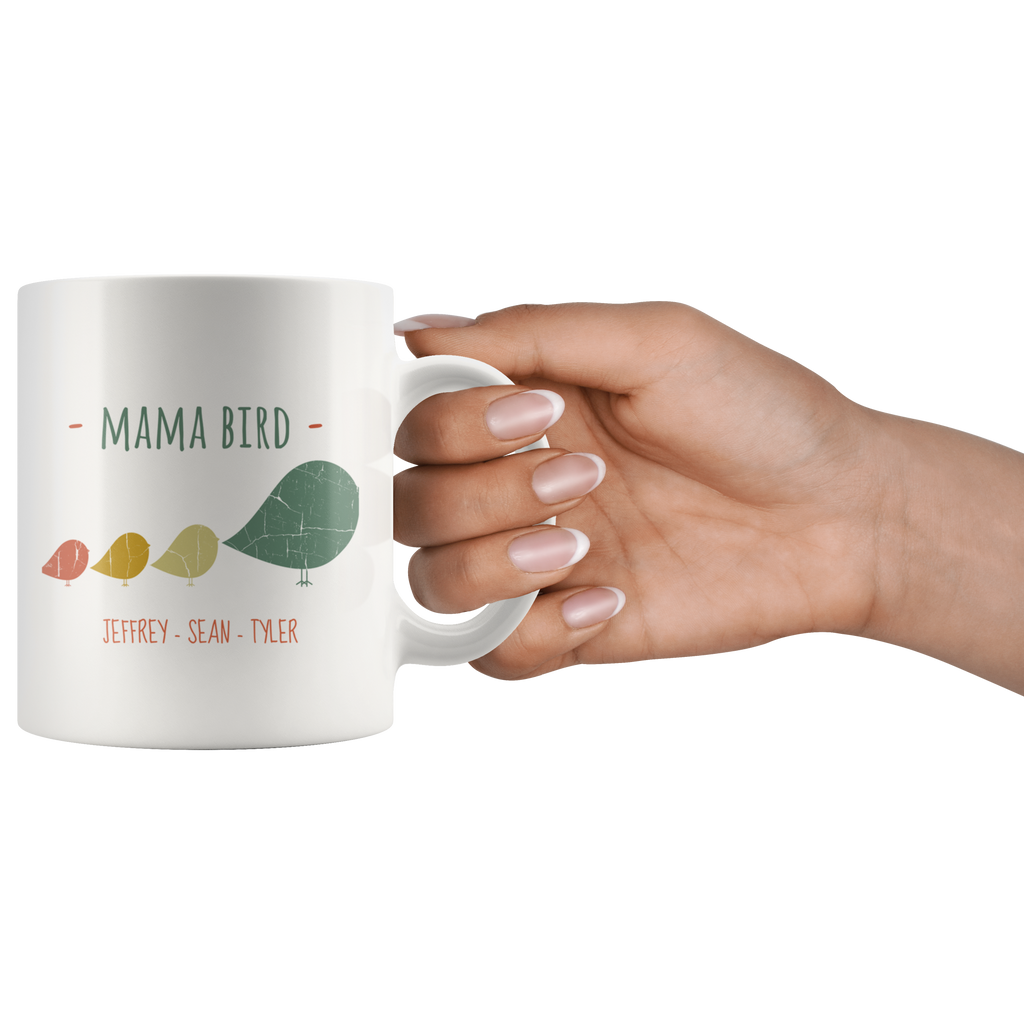 Mama Bird Mug Jeffrey Sean Tyler