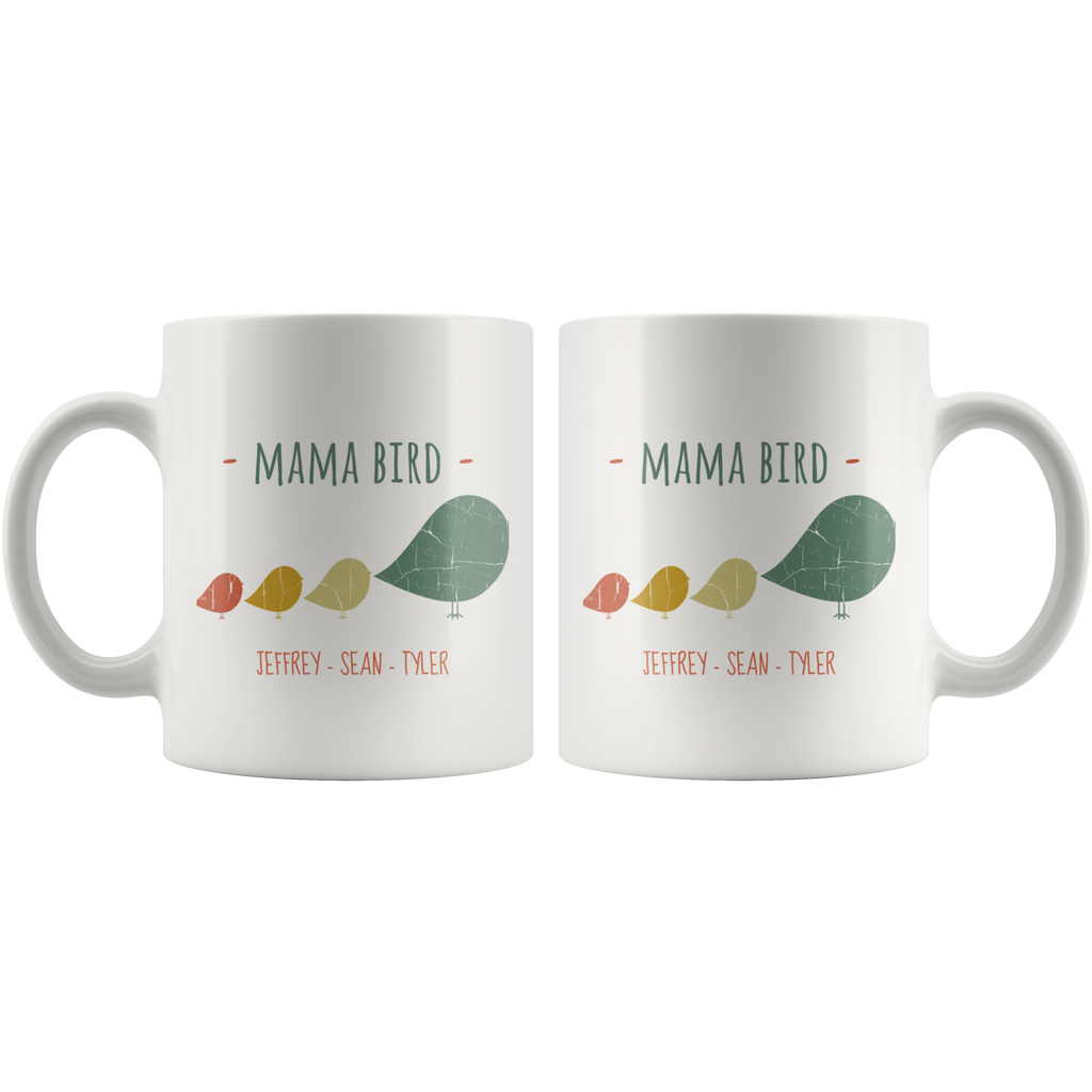 Mama Bird Mug Jeffrey Sean Tyler
