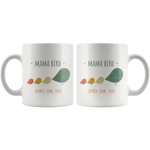 Image of Mama Bird Mug Jeffrey Sean Tyler